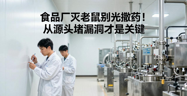 食品厂灭老鼠_食品生产厂灭鼠方案_食品厂老鼠怎么灭绝