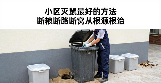 小区灭鼠_小区灭鼠用什么药_小区灭鼠药投放的方法